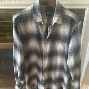 Men’s brushed flannel from the GAP